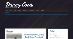 Desktop Screenshot of dannycoots.com